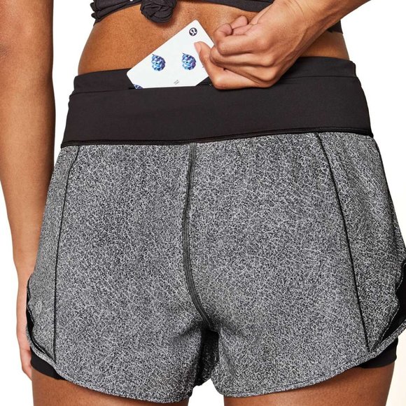 (6742) 🍋 Lululemon Hotty Hot Short (Naked 4") **LOVED - Picture 2 of 5